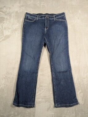 Wrangler Q-Baby Jeans Womens 13/14x30 Bootcut Western Rhinestone